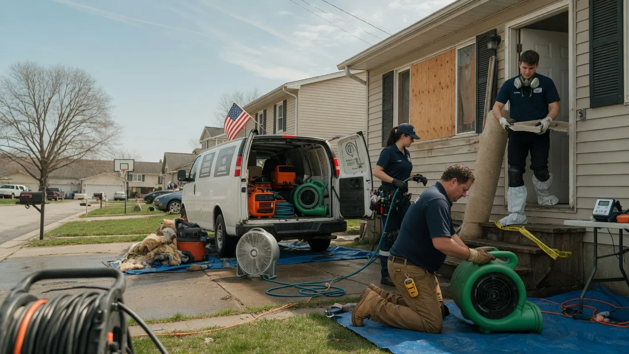 Water Damage Restoration in Iberia, MO near me